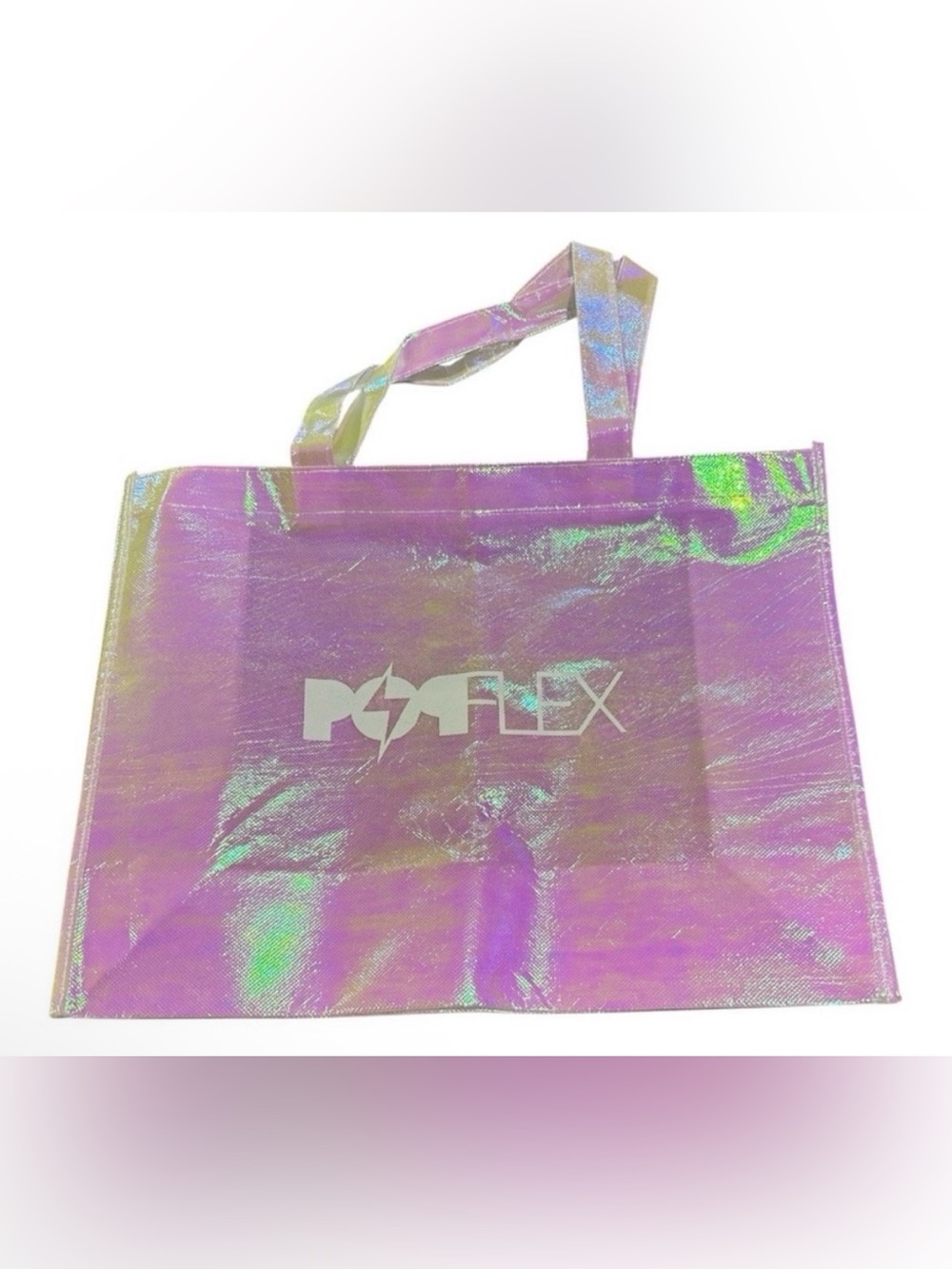POPFLEX Iridescent Holographic Tote